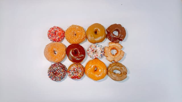Regular Size Donuts.