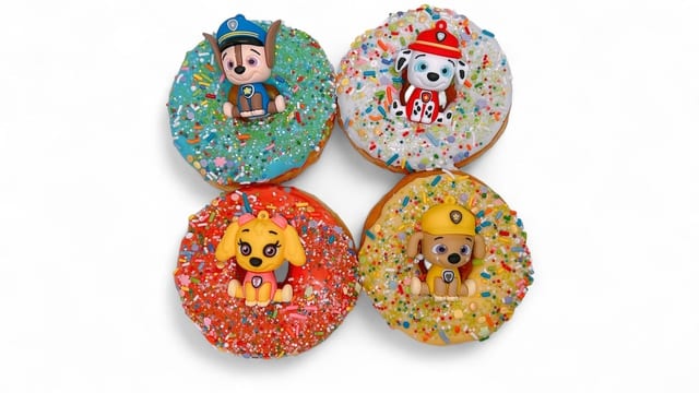 Paw Patrol Characters Donut.