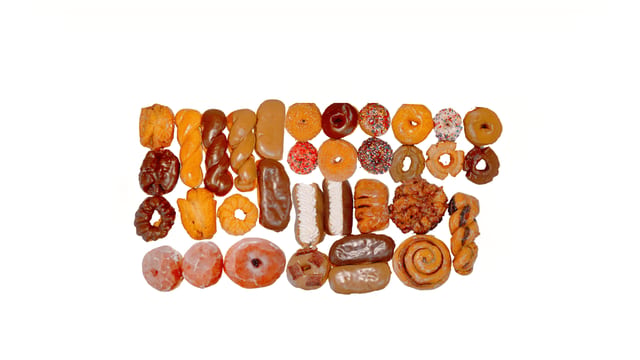 Mixed Large Dozen Donut.